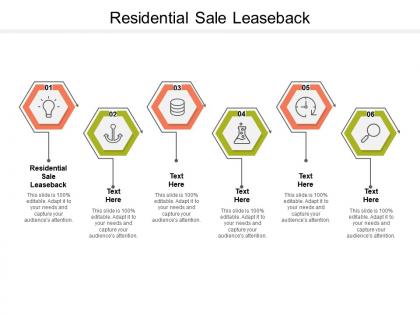 Residential sale leaseback ppt powerpoint professional background image cpb