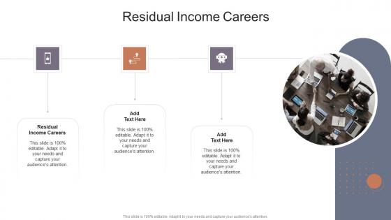 Residual Income Careers In Powerpoint And Google Slides Cpb