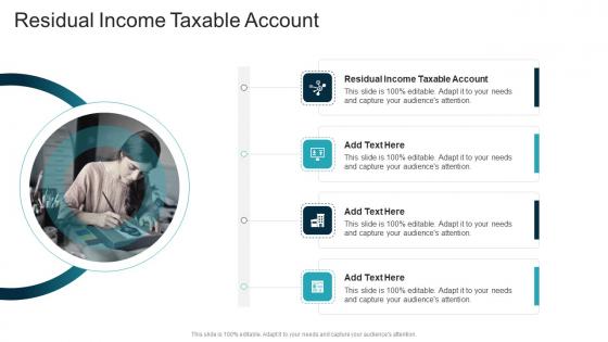 Residual Income Taxable Account In Powerpoint And Google Slides Cpb