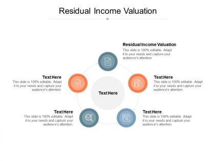 Residual income valuation ppt powerpoint presentation layouts objects cpb