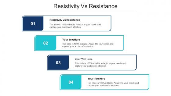 Resistivity Vs Resistance Ppt Powerpoint Presentation Summary Graphic Images Cpb