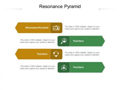 Resonance pyramid ppt powerpoint presentation slides inspiration cpb