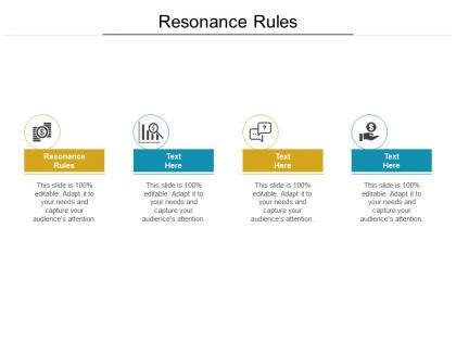 Resonance rules ppt powerpoint presentation pictures tips cpb