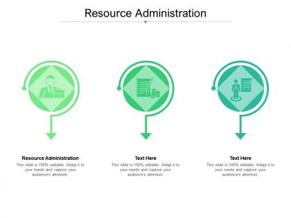 Resource administration ppt powerpoint presentation inspiration clipart images cpb