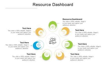 Resource dashboard ppt powerpoint presentation icon outline cpb