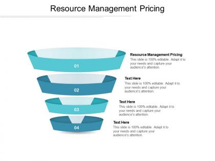 Resource management pricing ppt powerpoint presentation professional slide portrait cpb