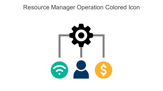 Resource Manager Operation Colored Icon In Powerpoint Pptx Png And Editable Eps Format