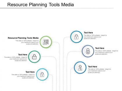 Resource planning tools media ppt powerpoint presentation summary cpb