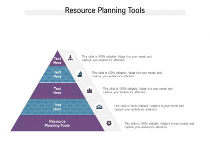 Resource planning tools ppt powerpoint presentation information cpb
