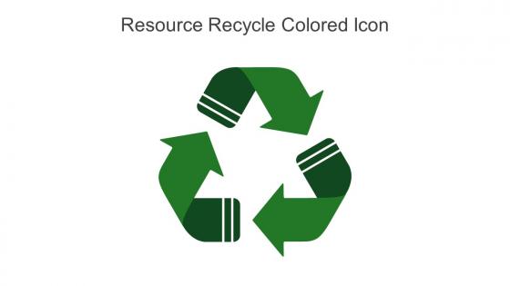 Resource Recycle Colored Icon In Powerpoint Pptx Png And Editable Eps Format