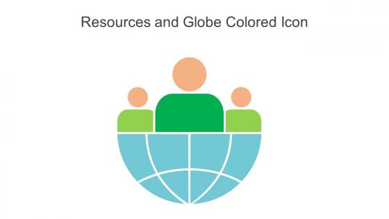 Resources And Globe Colored Icon In Powerpoint Pptx Png And Editable Eps Format
