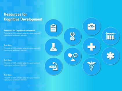 Resources for cognitive development ppt powerpoint presentation styles graphics example