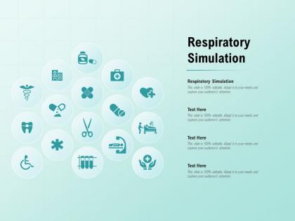 Respiratory simulation ppt powerpoint presentation infographics templates