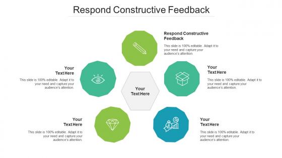 Respond Constructive Feedback Ppt Powerpoint Presentation Styles Example Cpb