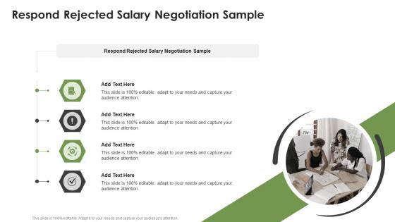 Respond Rejected Salary Negotiation Sample In Powerpoint And Google Slides Cpb
