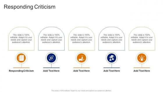 Responding Criticism In Powerpoint And Google Slides Cpb