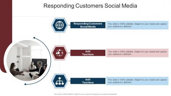 Responding Customers Social Media In Powerpoint And Google Slides Cpb