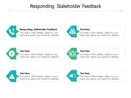 Responding stakeholder feedback ppt powerpoint presentation layouts grid cpb