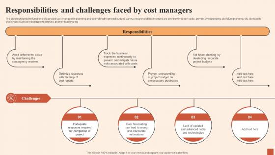 Responsibilities And Challenges Faced By Multiple Strategies For Cost Effectiveness
