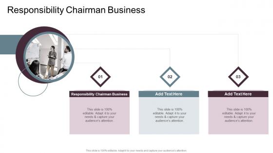 Responsibility Chairman Business In Powerpoint And Google Slides Cpb