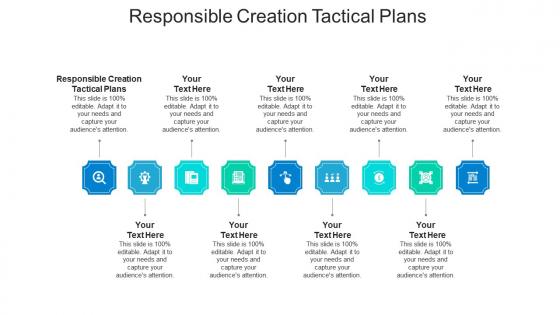 Responsible creation tactical plans ppt powerpoint presentation file clipart images cpb
