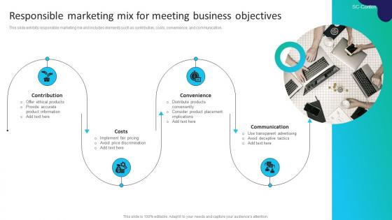 Responsible Marketing Mix For Meeting Business Objectives