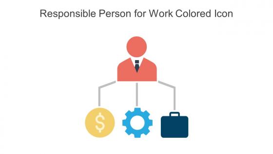 Responsible Person For Work Colored Icon In Powerpoint Pptx Png And Editable Eps Format