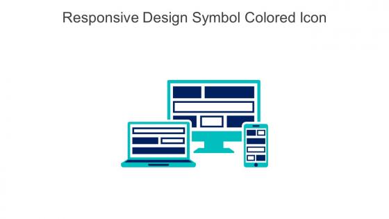 Responsive Design Symbol Colored Icon In Powerpoint Pptx Png And Editable Eps Format