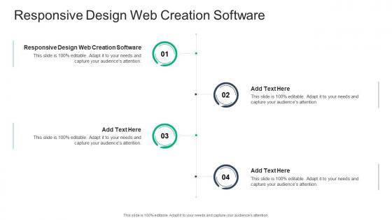 Responsive Design Web Creation Software In Powerpoint And Google Slides Cpb