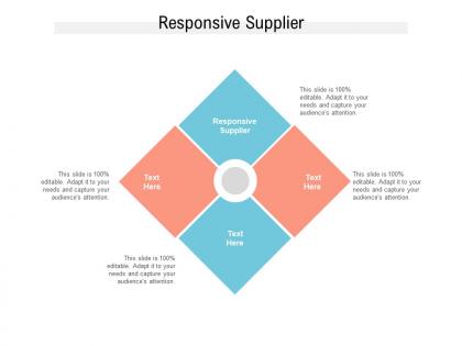 Responsive supplier ppt powerpoint presentation show ideas cpb