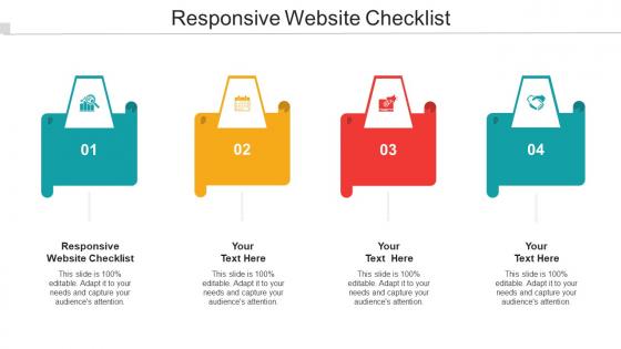 Responsive Website Checklist Ppt Powerpoint Presentation Slides Template Cpb