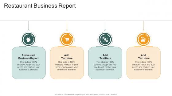 Restaurant Business Report In Powerpoint And Google Slides Cpb