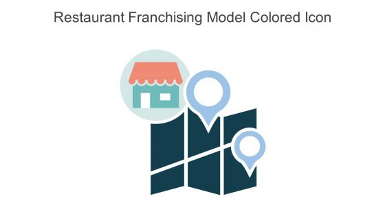 Restaurant Franchising Model Colored Icon In Powerpoint Pptx Png And Editable Eps Format