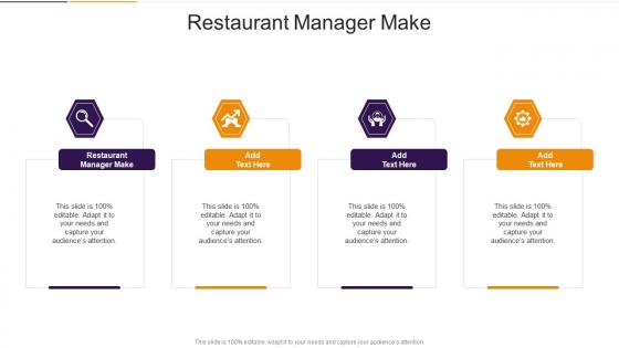 Restaurant Manager Make In Powerpoint And Google Slides Cpb