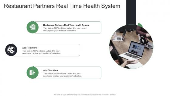 Restaurant Partners Real Time Health System In Powerpoint And Google Slides Cpb