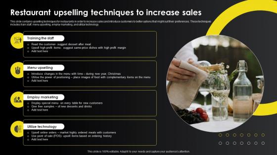 Restaurant Upselling Techniques To Increase Sales