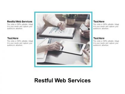 Restful web services ppt powerpoint presentation icon display cpb