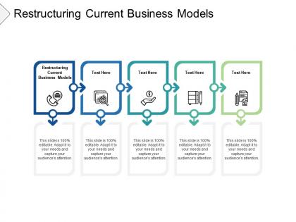 Restructuring current business models ppt powerpoint presentation infographic template structure cpb