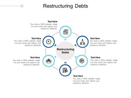 Restructuring debts ppt powerpoint presentation pictures clipart cpb