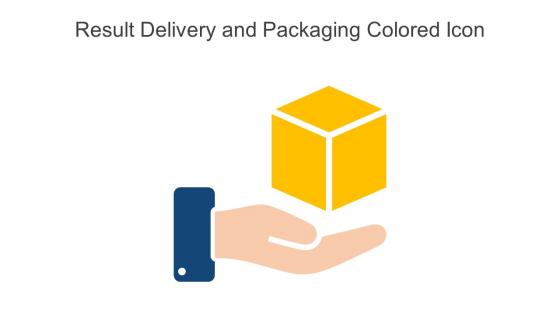 Result Delivery And Packaging Colored Icon In Powerpoint Pptx Png And Editable Eps Format