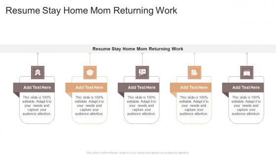 Resume Stay Home Mom Returning Work In Powerpoint And Google Slides Cpb