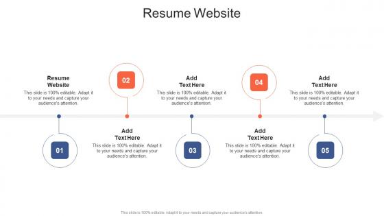 Resume Website In Powerpoint And Google Slides Cpb