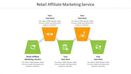 Retail affiliate marketing service ppt powerpoint presentation visual aids backgrounds cpb