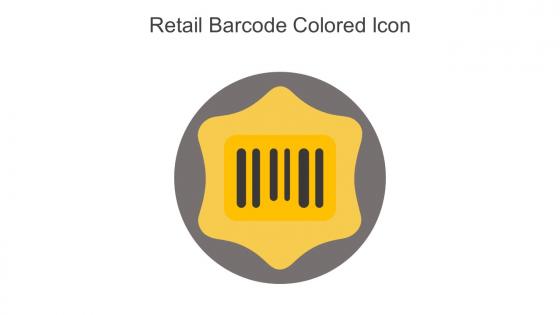 Retail Barcode Colored Icon In Powerpoint Pptx Png And Editable Eps Format