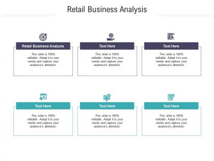 Retail business analysis ppt powerpoint presentation ideas mockup cpb