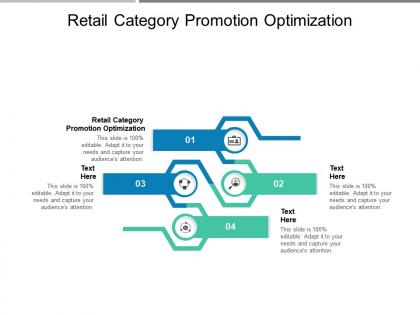 Retail category promotion optimization ppt inspiration graphics template cpb