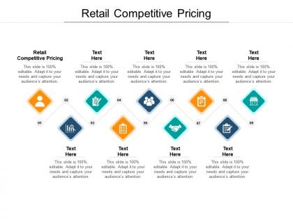 Retail competitive pricing ppt powerpoint presentation portfolio vector cpb