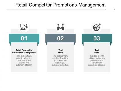 Retail competitor promotions management ppt powerpoint presentation gridlines cpb