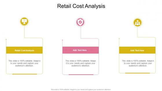 Retail Cost Analysis In Powerpoint And Google Slides Cpb
