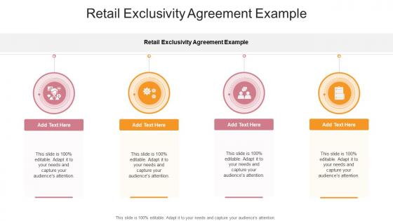 Retail Exclusivity Agreement Example In Powerpoint And Google Slides Cpb